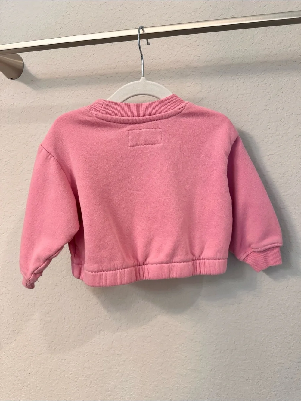Balloon-Sleeve Sweatshirt for Toddler Girls